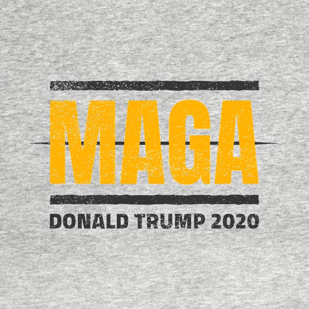 MAGA Logo Donald Trump 2020 by DUCO